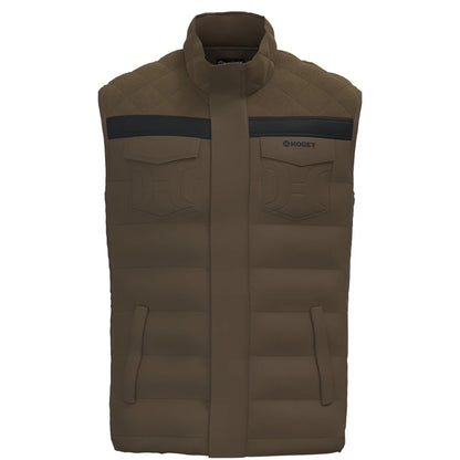Hooey "Banff" Brown Puffer Vest