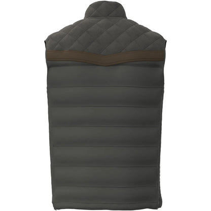 Hooey "Banff" Grey Puffer Vest