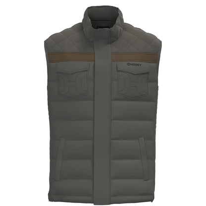 Hooey "Banff" Grey Puffer Vest