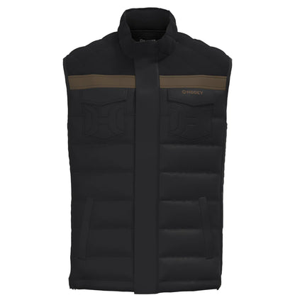 Hooey "Banff" Black Puffer Vest