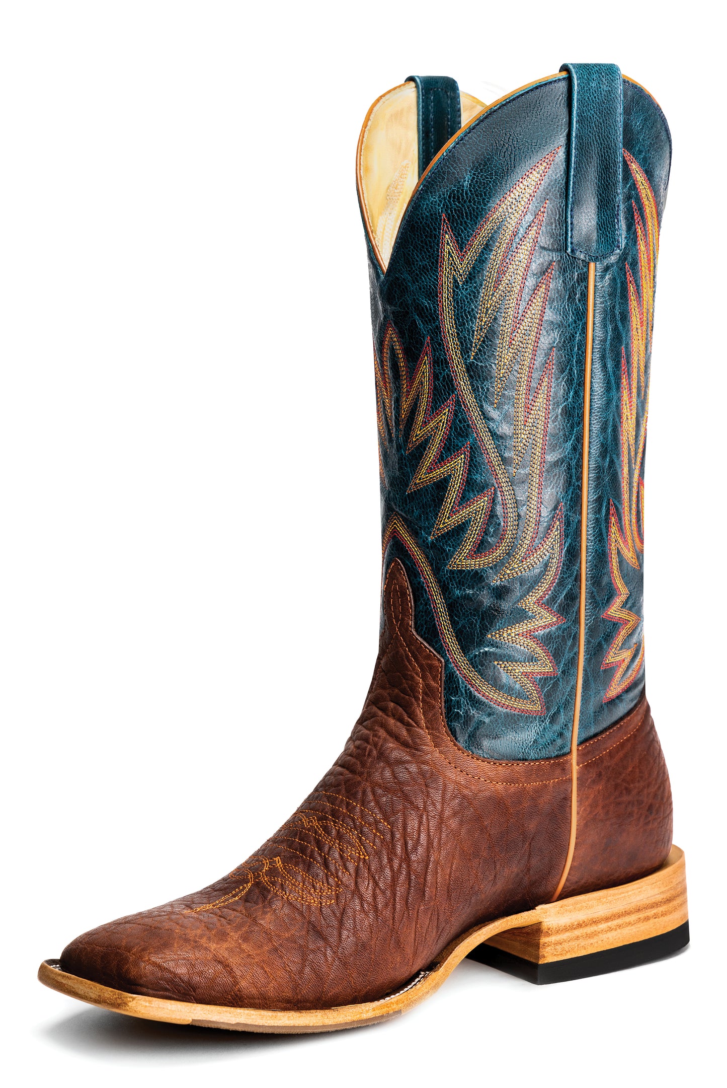AB Top Hand Collection Comanche Navy Explosion Boots