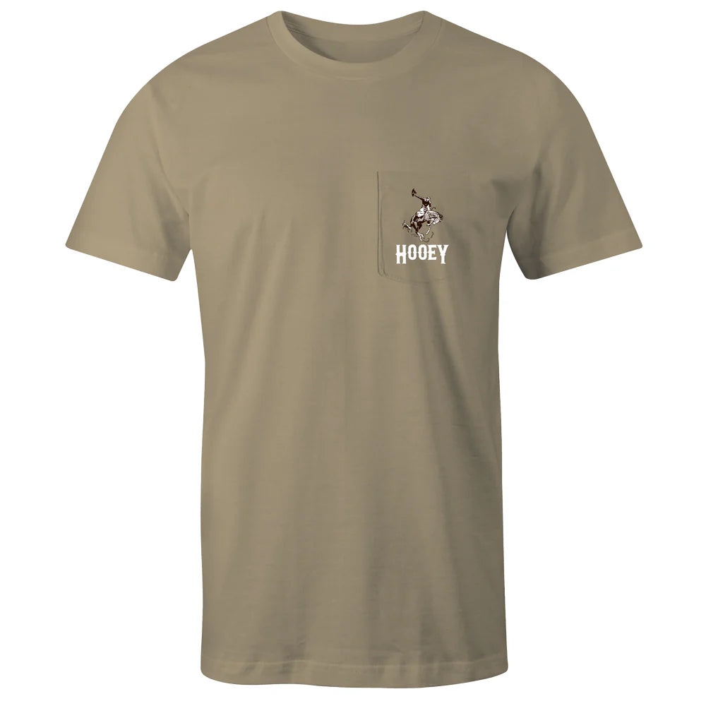 Hooey "Cheyenne" Tan Pocket T-shirt
