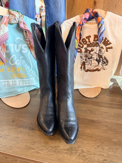 Old West Black Sesame Boots