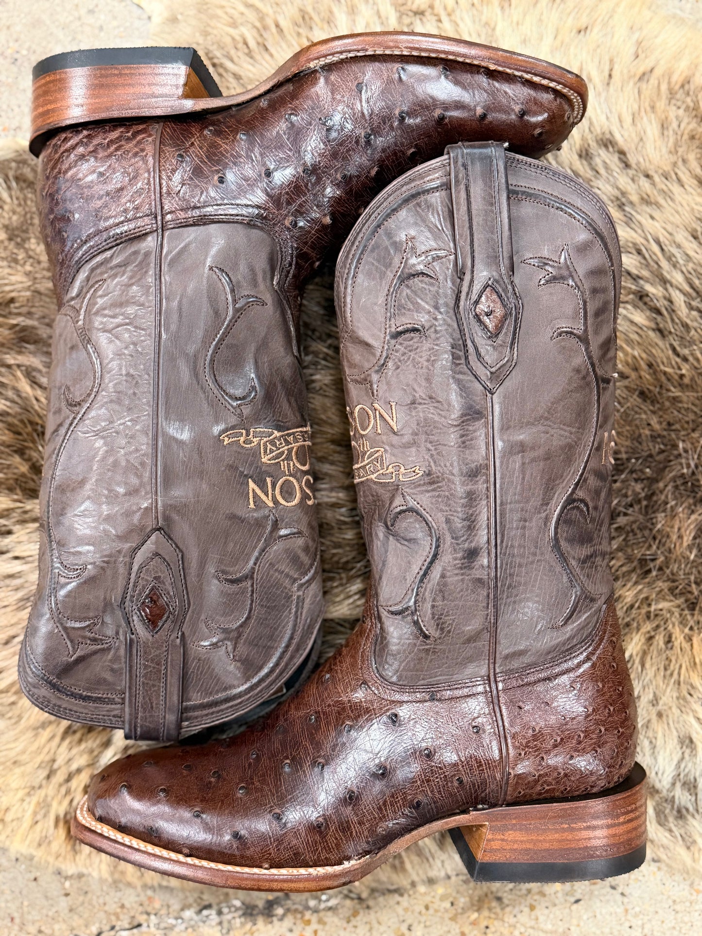 Stetson Anniversary FQ Ostrich Boots