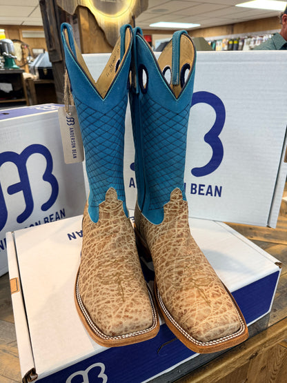 Mr. Boots Exclusive Anderson Bean The Turquoise Tusker Boots