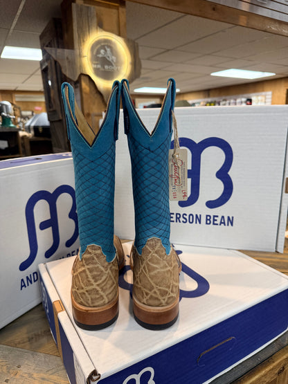 Mr. Boots Exclusive Anderson Bean The Turquoise Tusker Boots