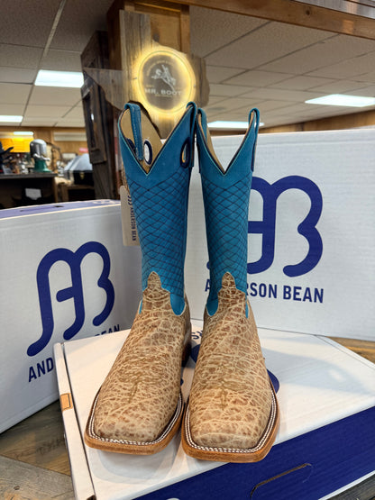 Mr. Boots Exclusive Anderson Bean The Turquoise Tusker Boots