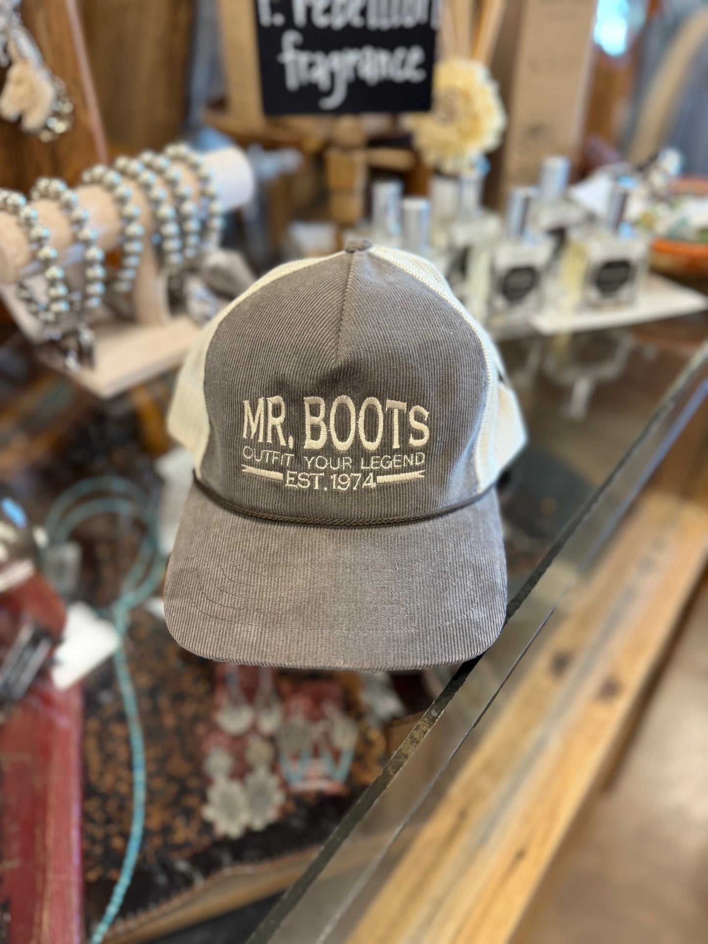 Mr. Boots Corduroy Hat