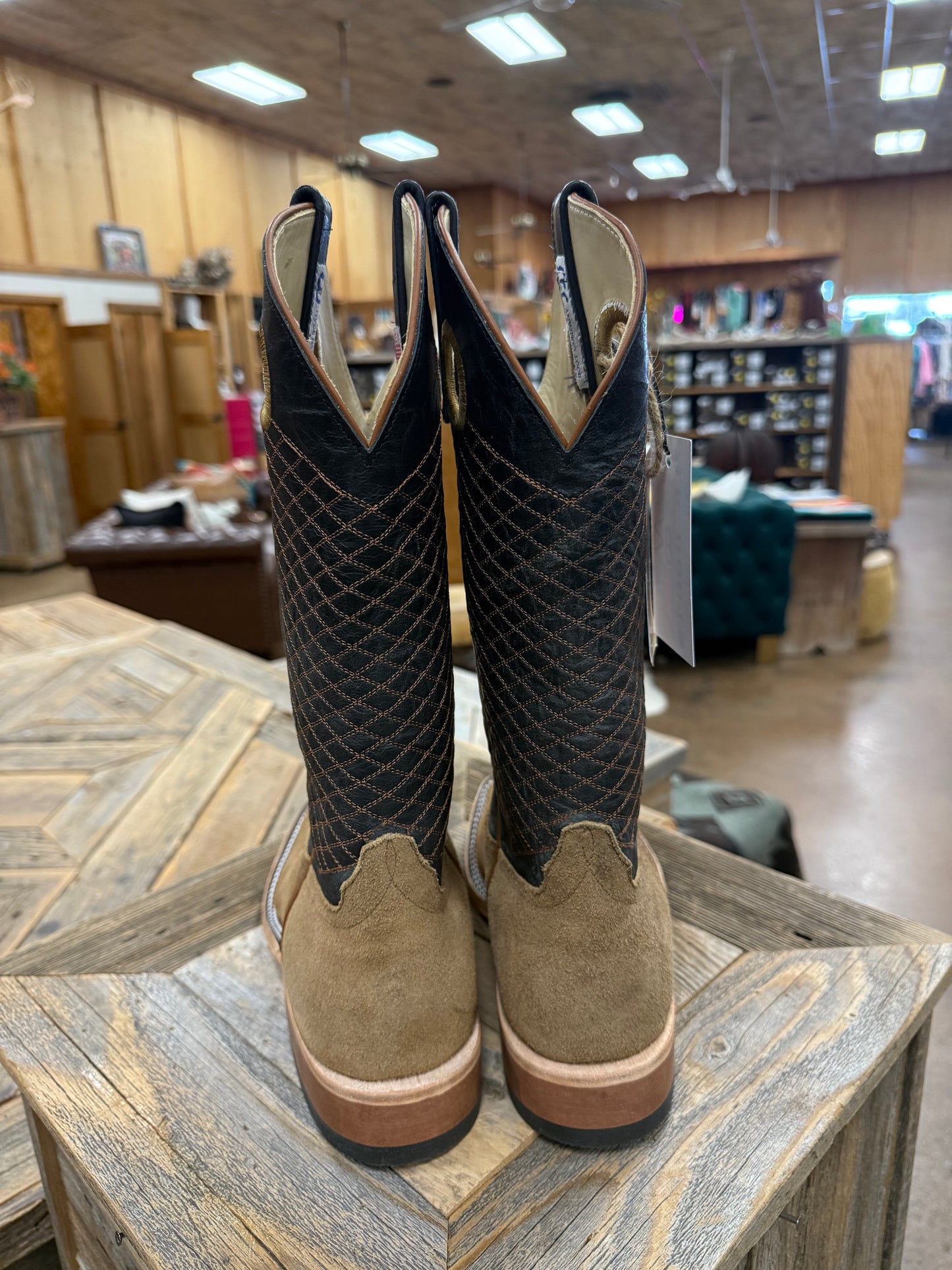 Anderson Bean Sahara Suede Boots
