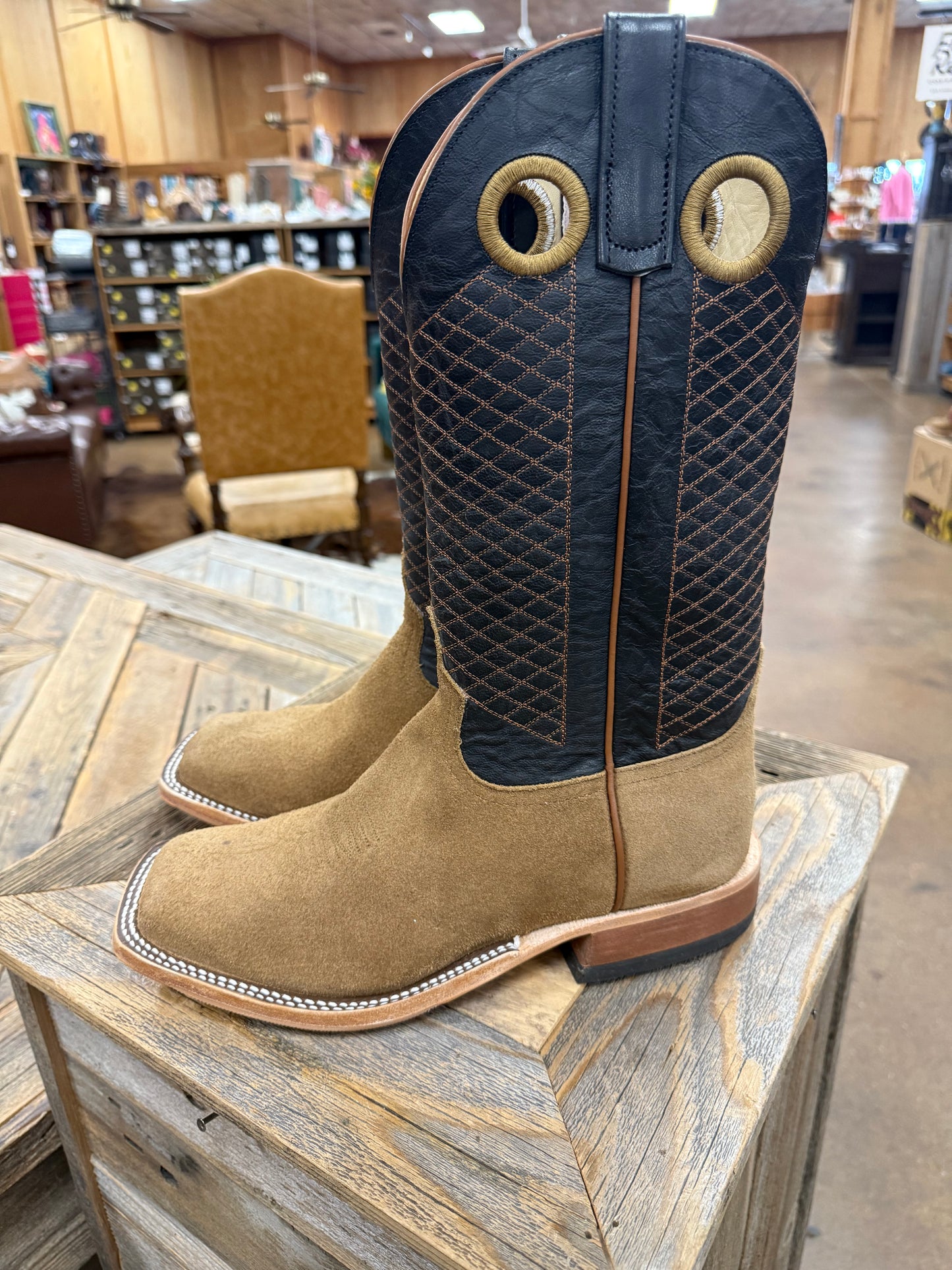 Anderson Bean Sahara Suede Boots