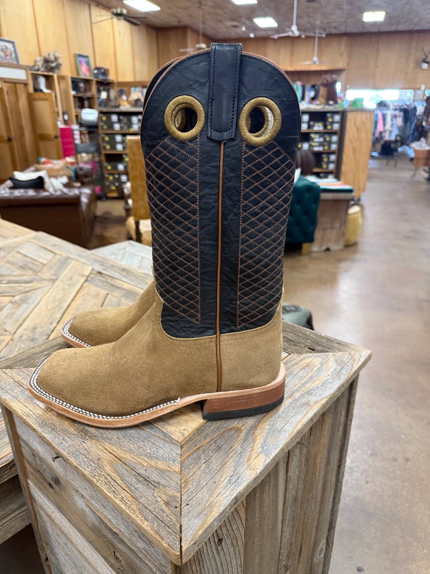 Anderson Bean Sahara Suede Boots