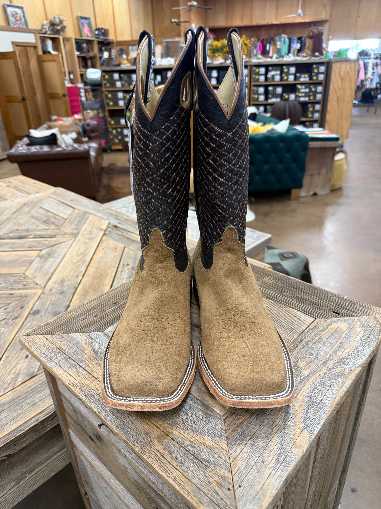 Anderson Bean Sahara Suede Boots