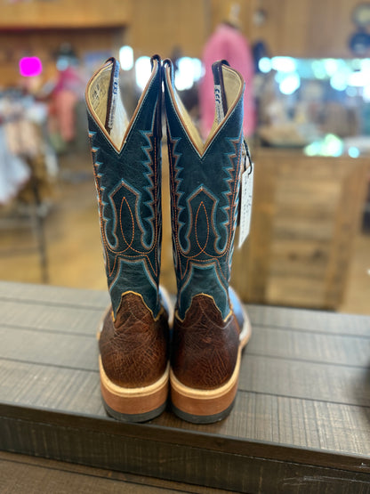 Anderson Bean Mike Tyson Bison Teal Fainting Goat Boots