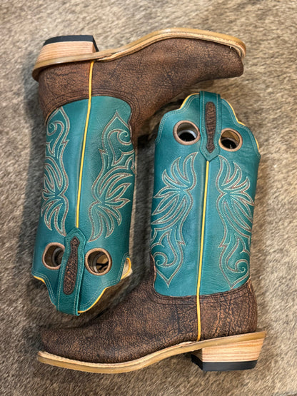 Mr. Boots Exclusive Fenoglio Rust Safari Buffalo Boots
