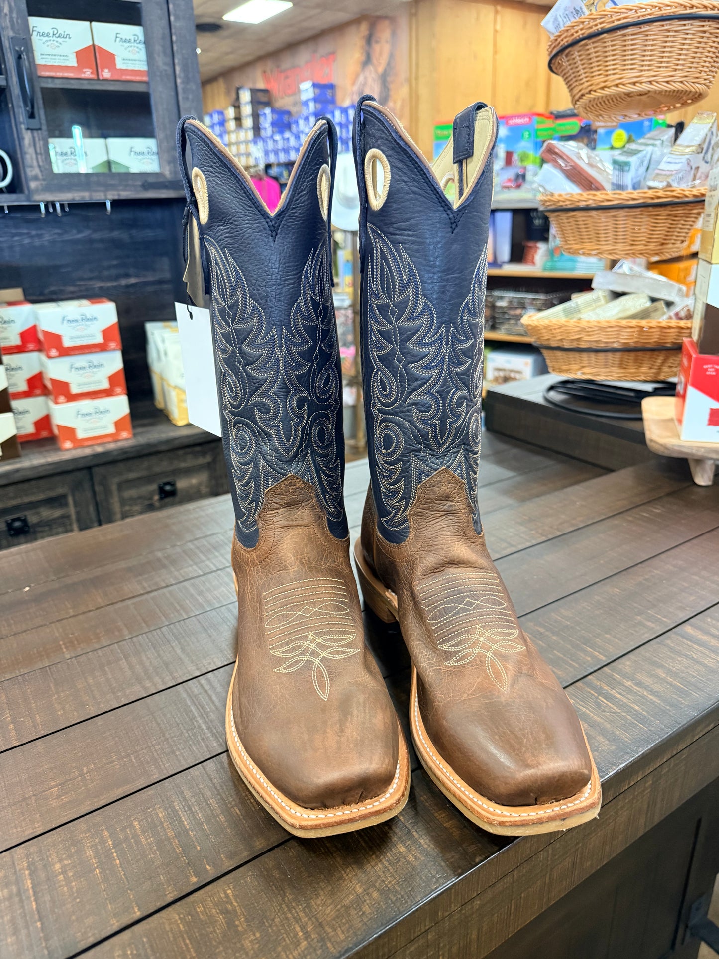 Fenoglio Indigo Boots