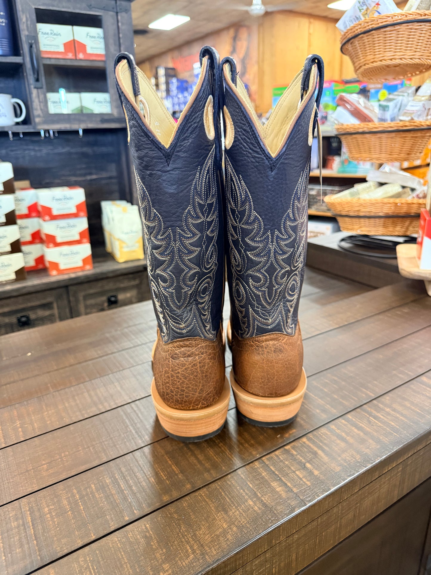 Fenoglio Indigo Boots