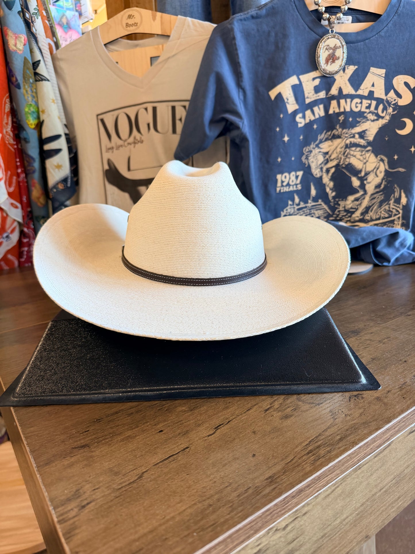Atwood Hereford Eyelets Cowboy Hat