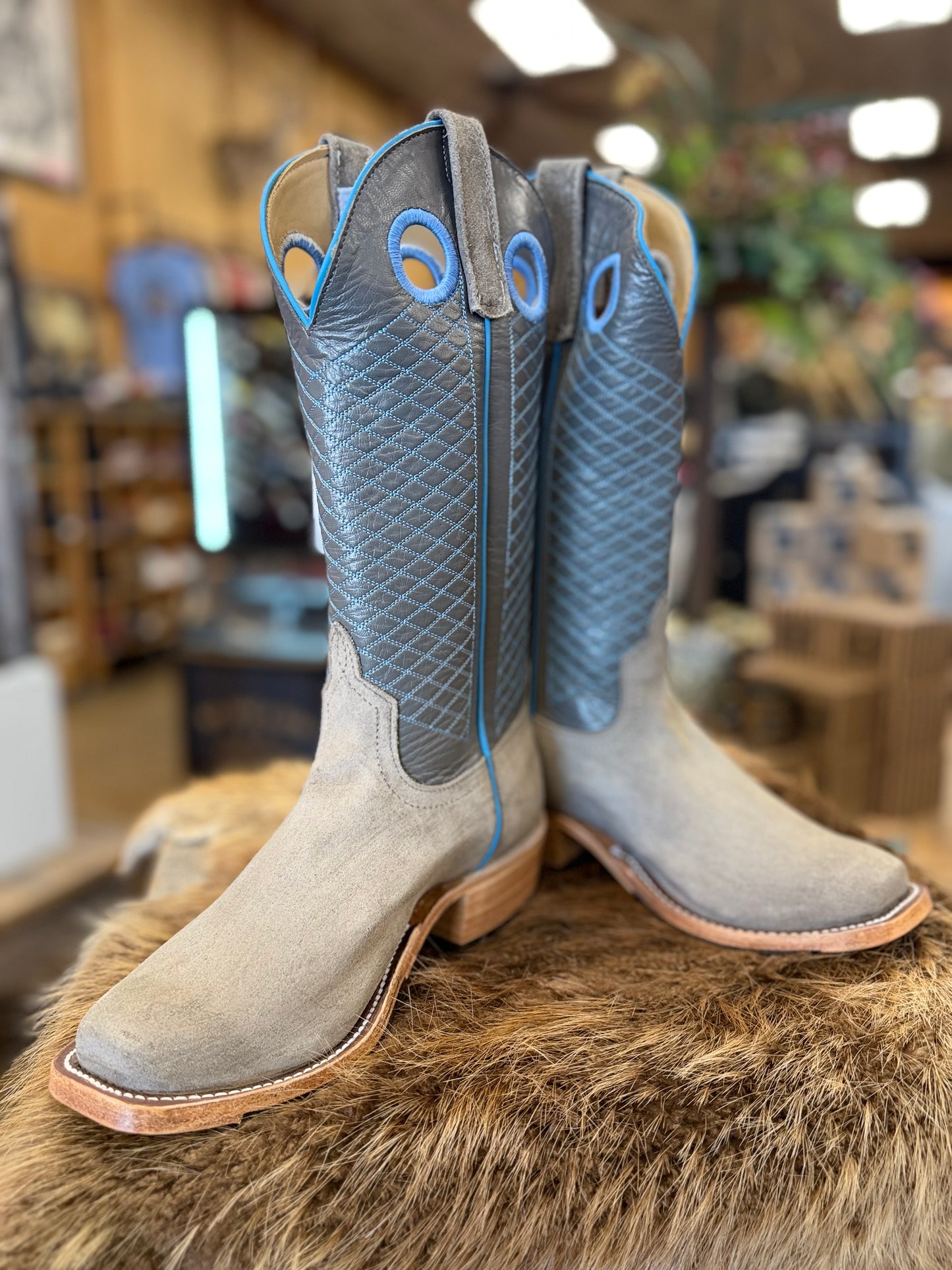 Anderson Bean Stone Waxy Kudu Boots