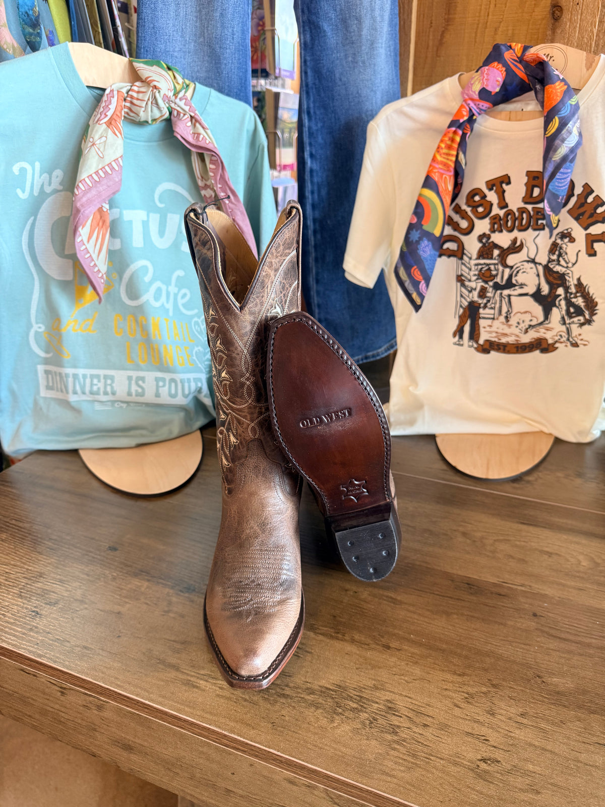 Old West Tiramisu Boots