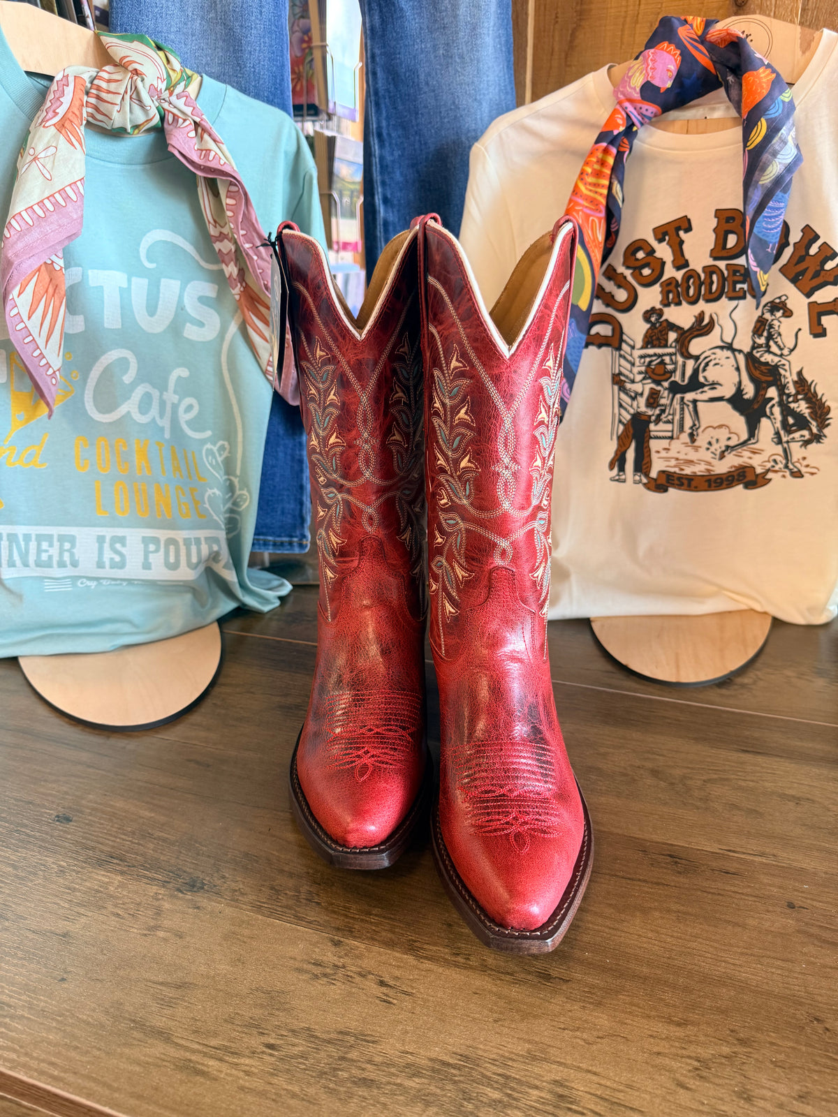 Old West Cherry Pie Boots
