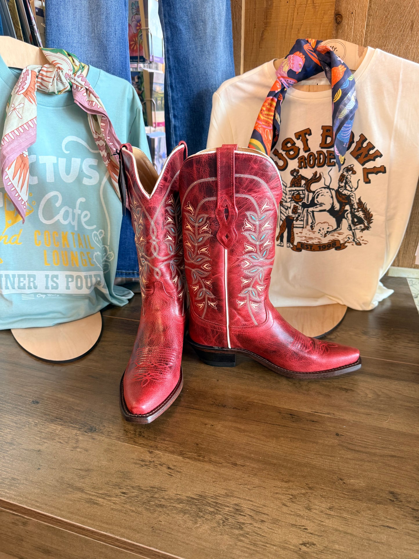 Old West Cherry Pie Boots