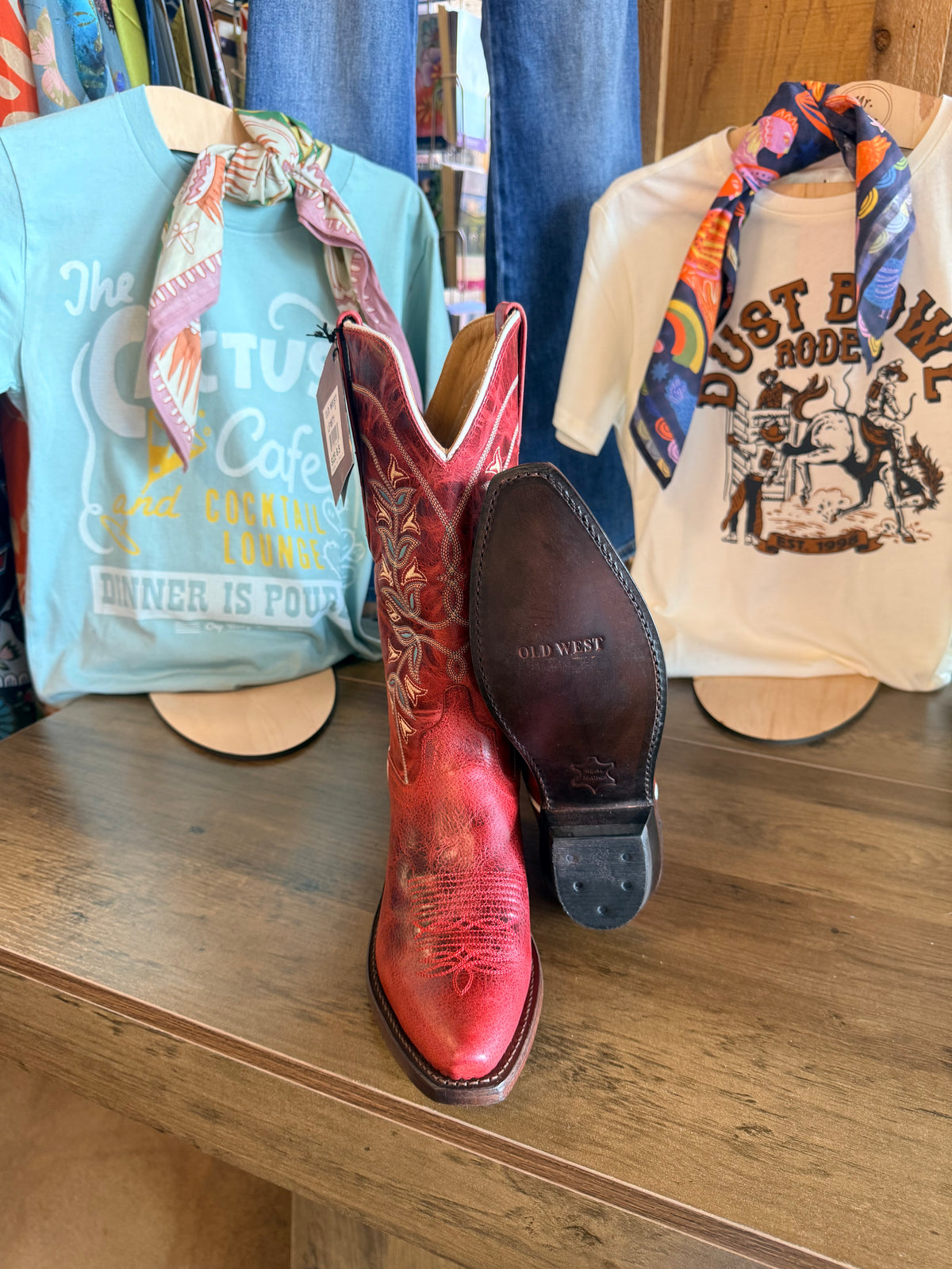 Old West Cherry Pie Boots