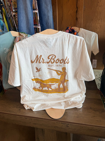 Mr. Boots Bird Hunter T-Shirt