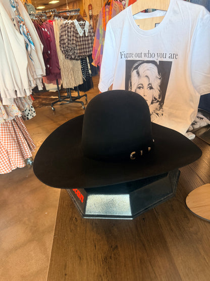 American Hat Co. 40X Black Cowboy Hat