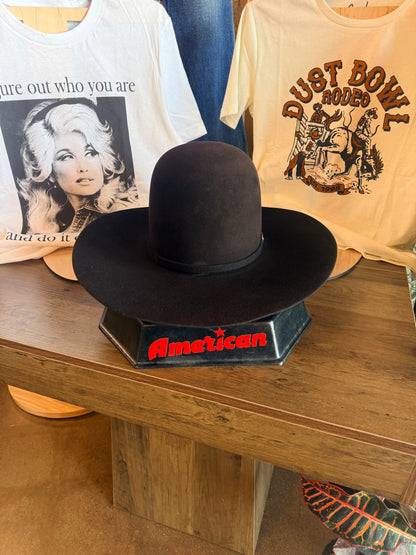 American Hat Co. 40X Black Cherry Cowboy Hat