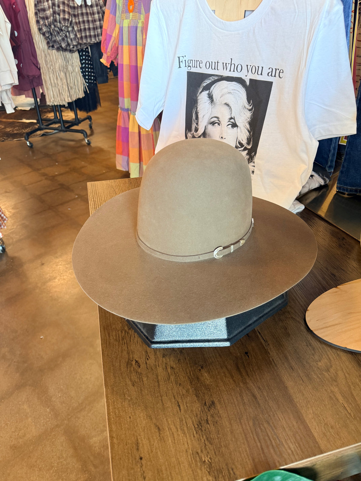 American Hat Co. 40X Pecan 4 1/4"" Brim Cowboy Hat