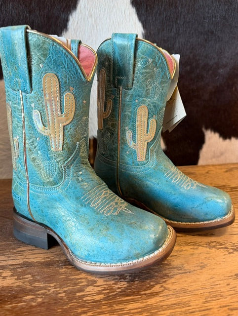 Roper Girls Saquaro Square Toe Boots 09-018-7022-8930
