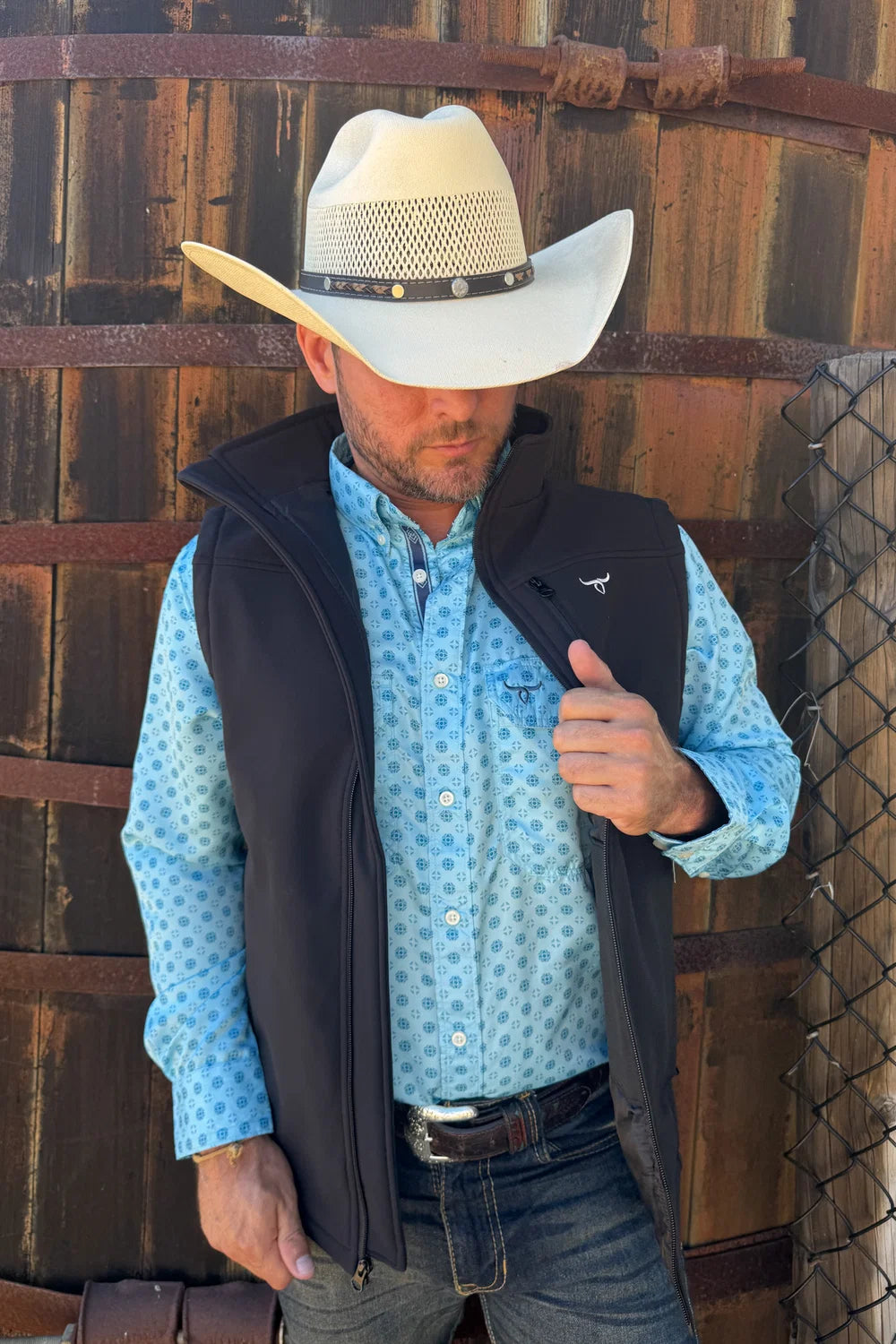 Drover Cowboy Threads Concealed Carry Softshell Vest