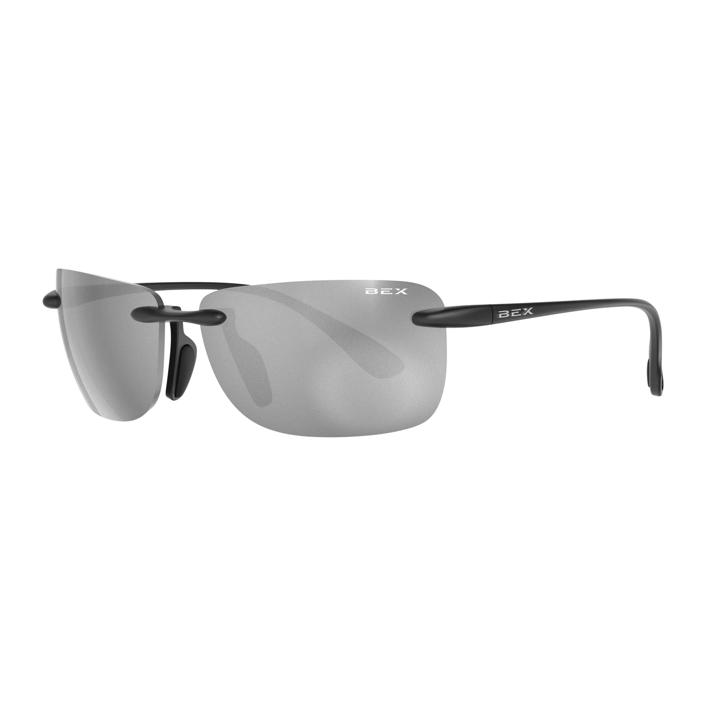 BEX - Jaxyn X-OTG Sunglasses in Black, Gray, & Silver