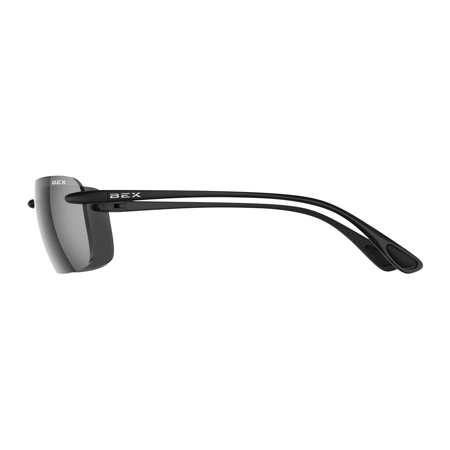 BEX - Jaxyn X-OTG Sunglasses in Black, Gray, & Silver
