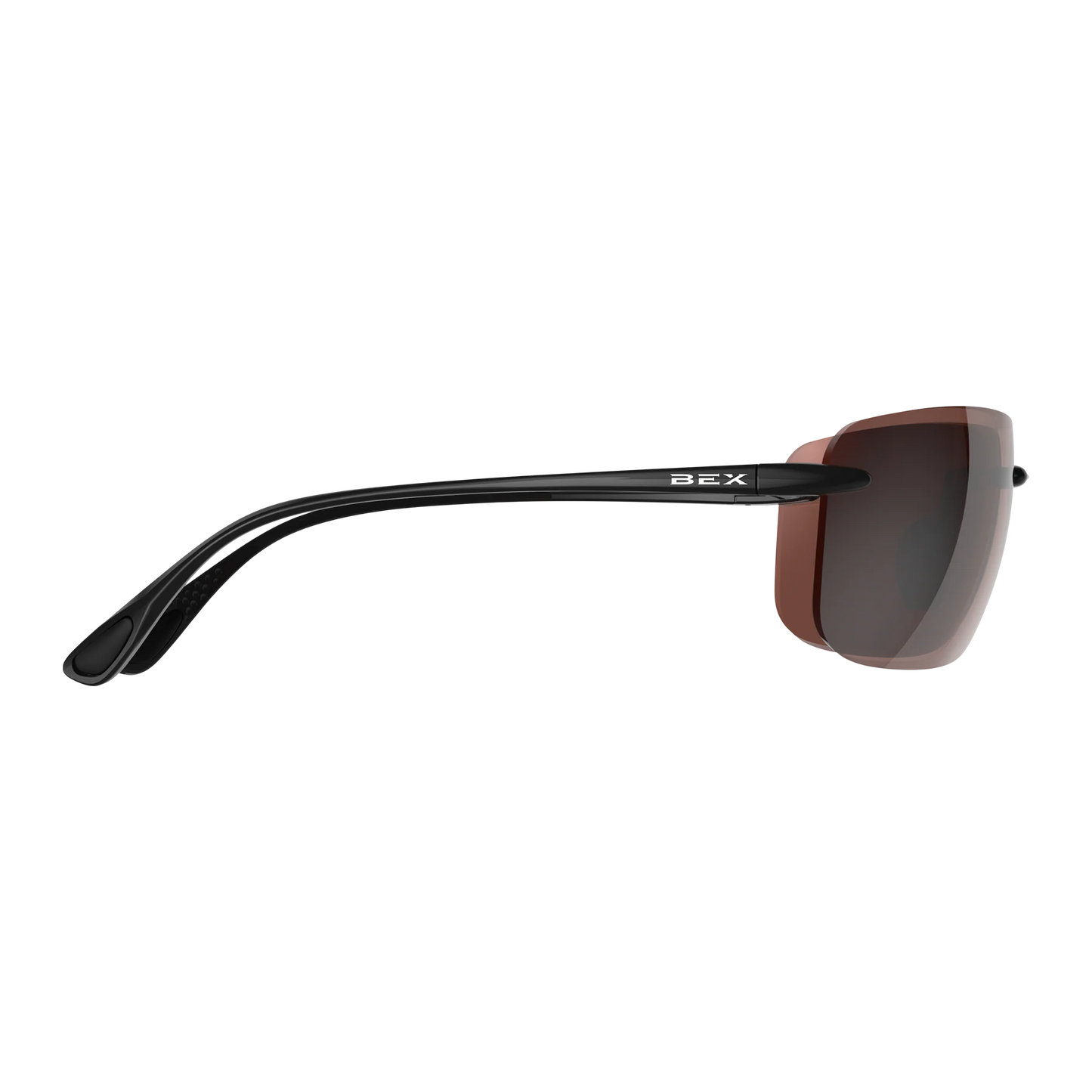 BEX - Jaxyn XL-OTG Sunglasses in Black, Brown, & Silver