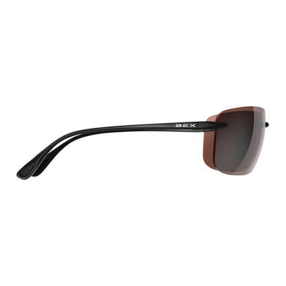 BEX - Jaxyn XL-OTG Sunglasses in Black, Brown, & Silver