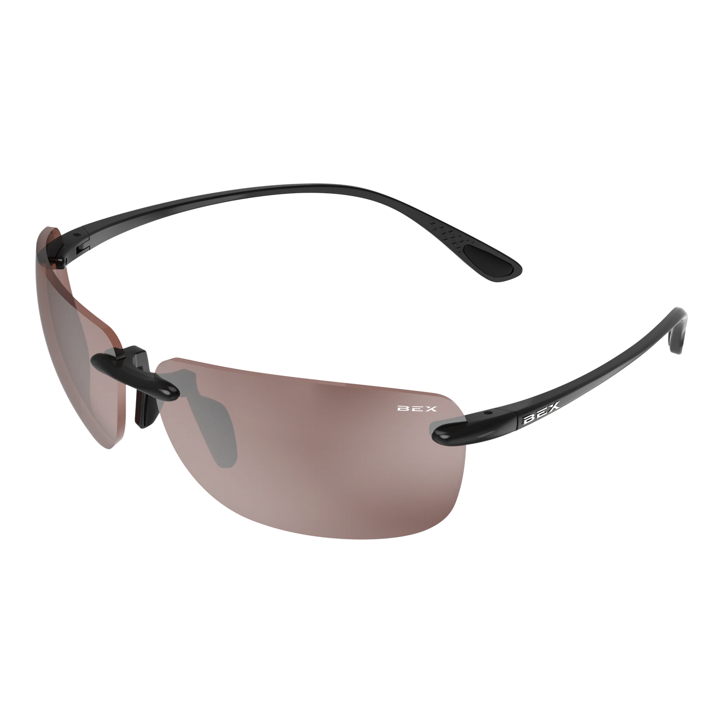 BEX - Jaxyn XL-OTG Sunglasses in Black, Brown, & Silver