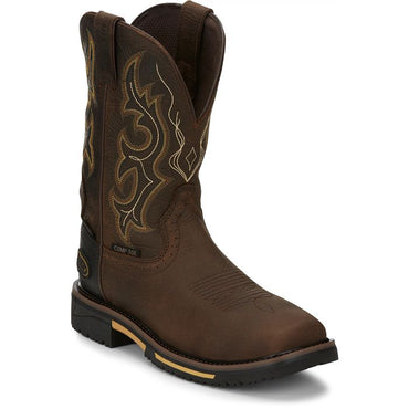 Justin Joist 11" Waterproof Comp Toe Boots