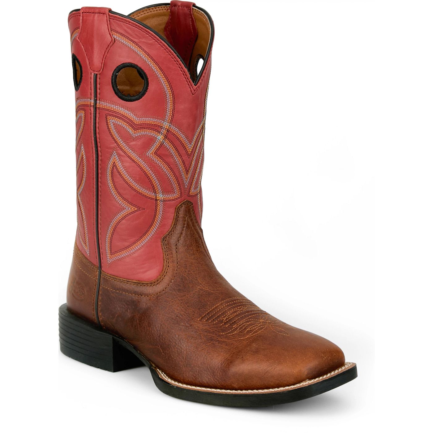 Justin Boots Red Lubbock 11" Western Boots