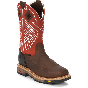 Justin Roughneck 12" Waterproof Steel Toe Boots