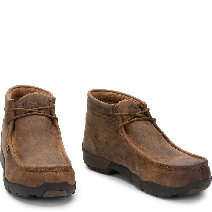 Justin Cappie Steel Toe Work Shoes