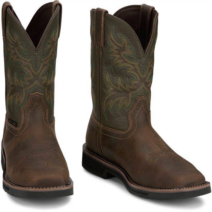Justin Keavan 11" Met Guard Steel Toe Boots