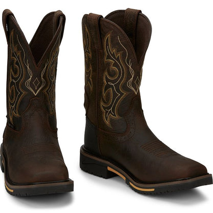 Justin Joist 11" Waterproof Comp Toe Boots