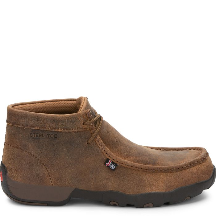 Justin Cappie Steel Toe Work Shoes