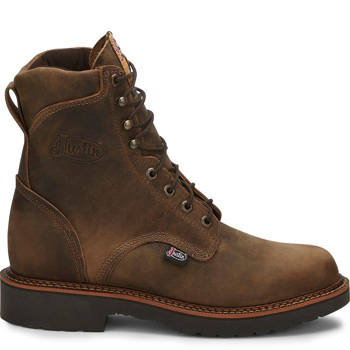 Justin Blueprint 8" Work Boots