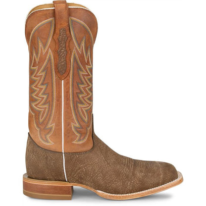 Justin Tan Cowman 13" Shrunken Shoulder Boots