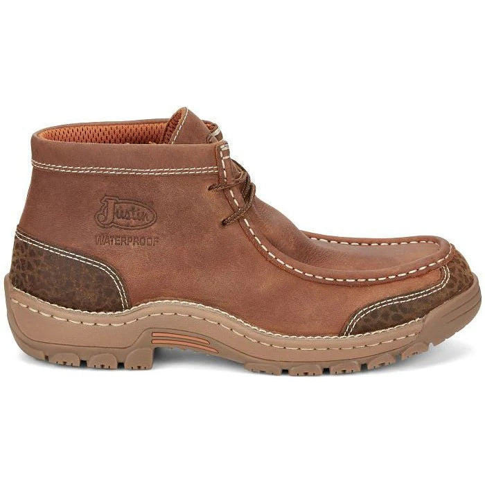 Justin Crafton 4" Waterproof Work Boots