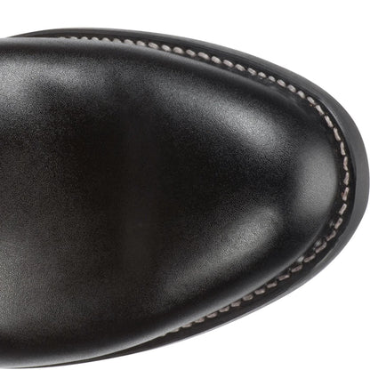Justin Boots Black Cowhide Jackson 10" Roper Boots