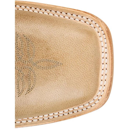 Justin Bone Burchett 13" Goat Boots