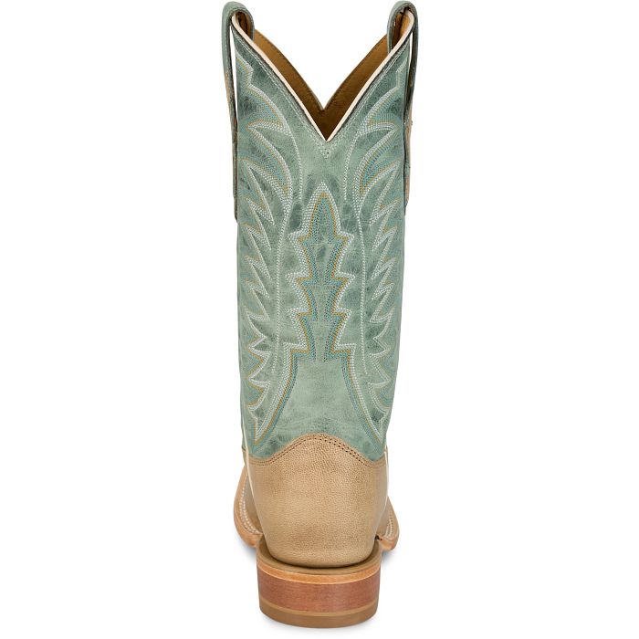 Justin Bone Burchett 13" Goat Boots